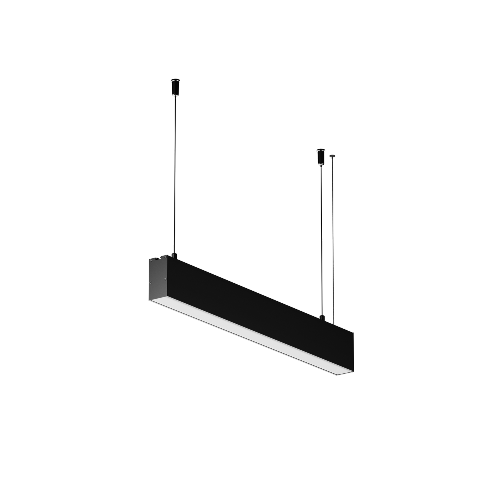 Линейный светильник подвесной 3000K 35x67 10 Вт (Черный, 500 мм) LL312041