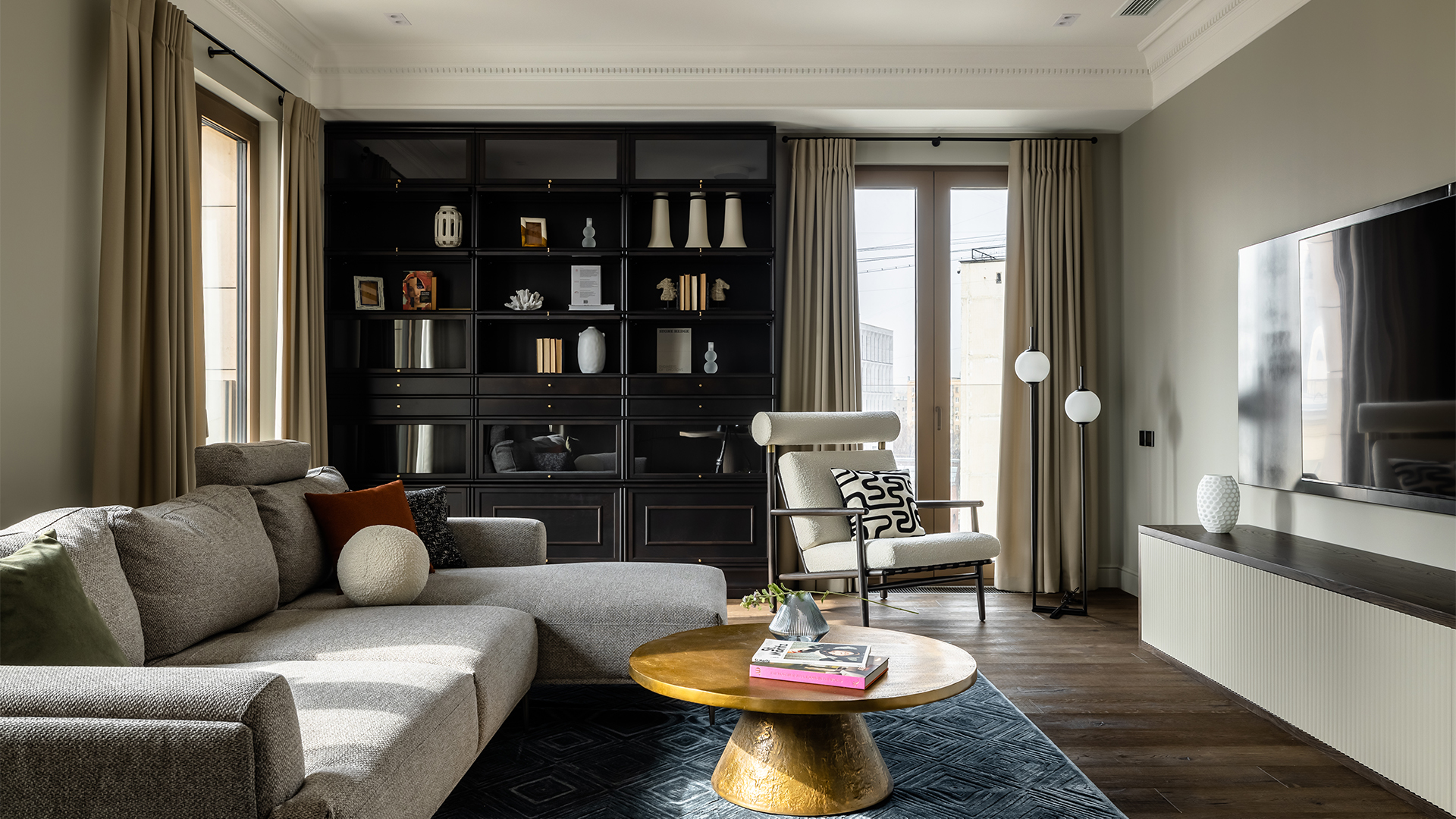 Академическая элегантность: квартира ученого на Полянке