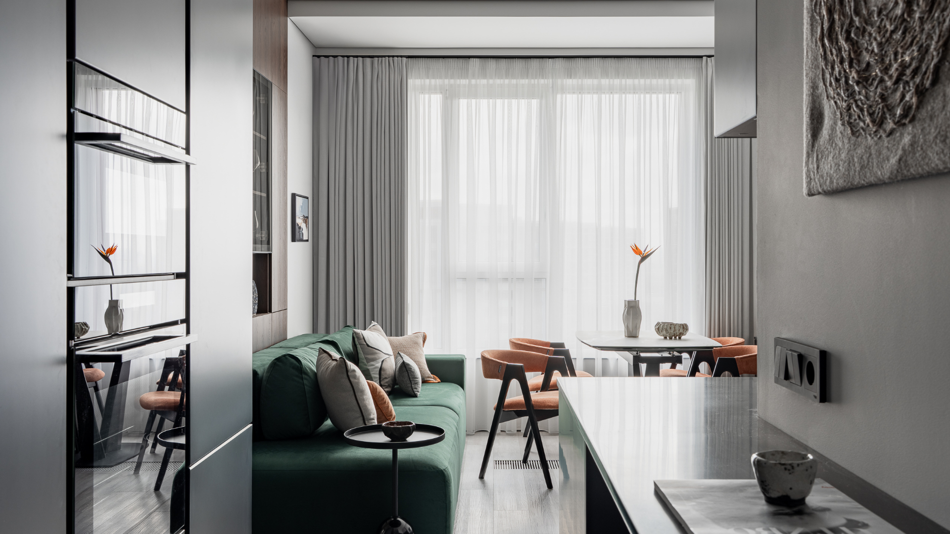 Современный интерьер для семьи в ЖК Alia