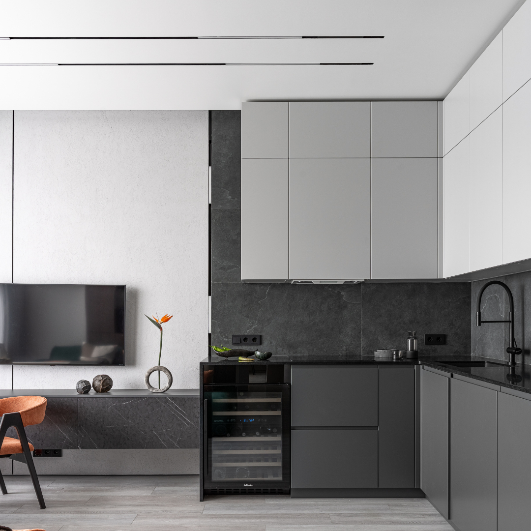 Современный интерьер для семьи в ЖК Alia