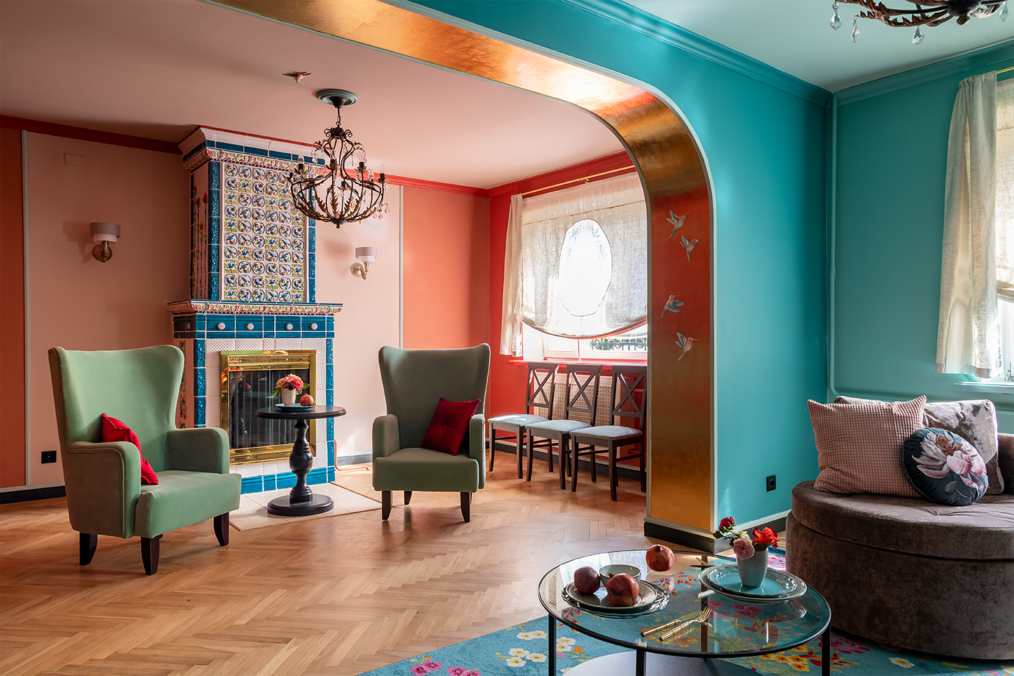 Фазенда Лайф. Гостиная «Традиции» с моделями MAYTONi из серии Lillian