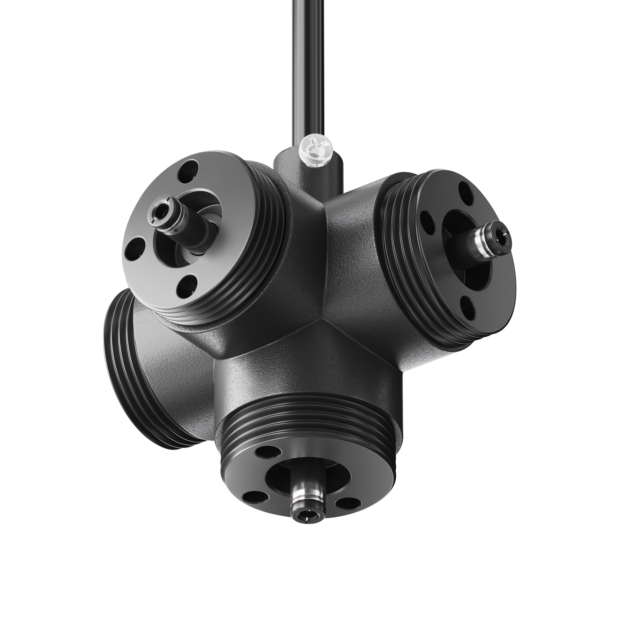 Х-образный вертикальный коннектор для системы Shelf с вводом питания