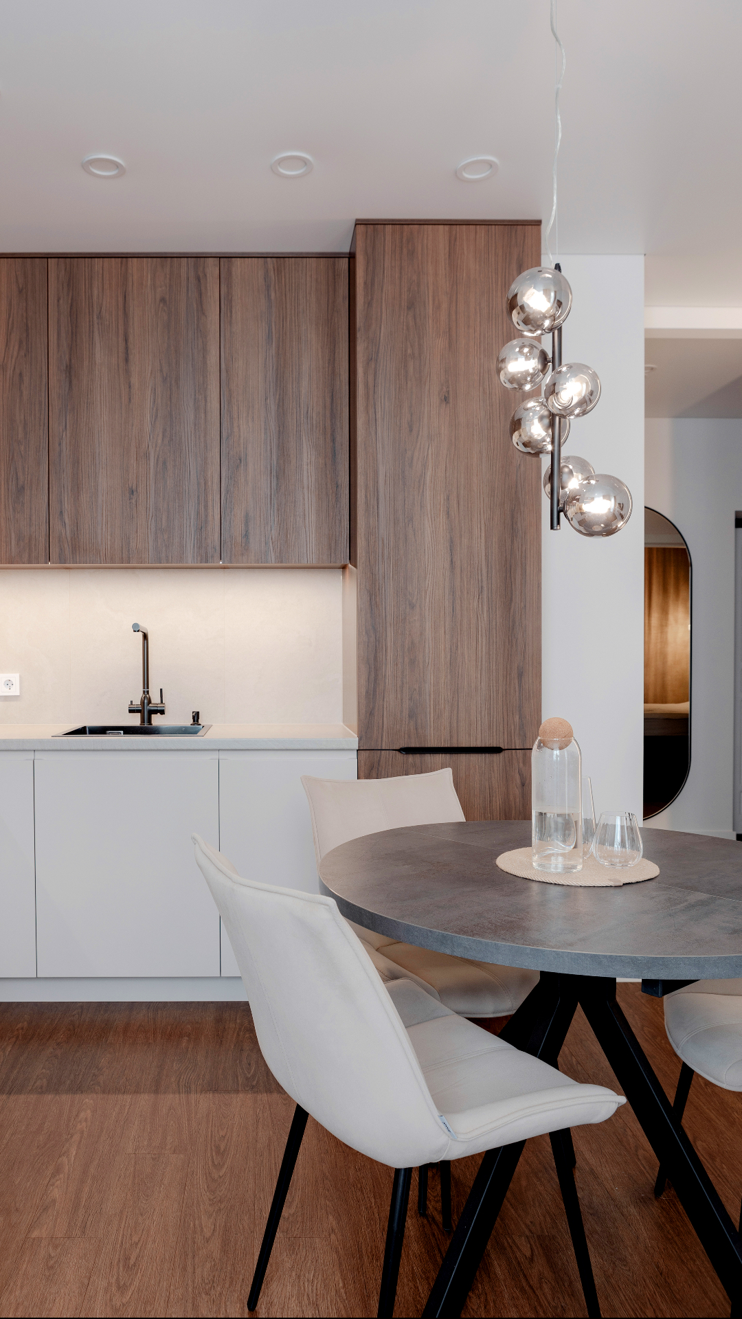 Брауни-эффект в интерьере: проект однокомнатной квартиры