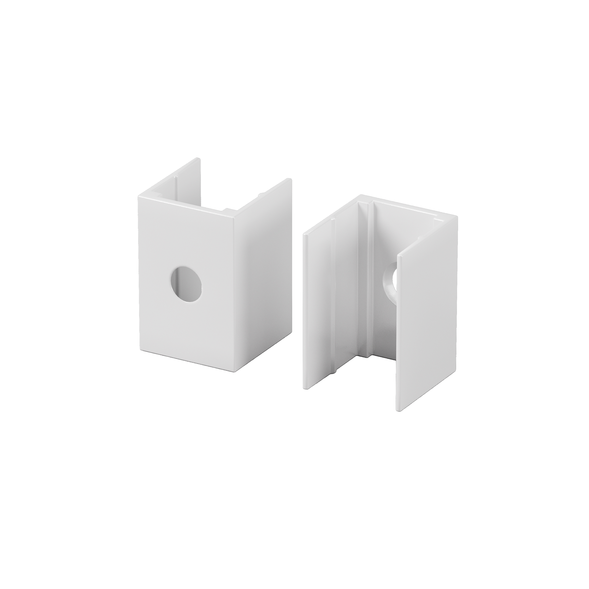 Клипсы для гибкого неона 12х12 мм 2 шт.