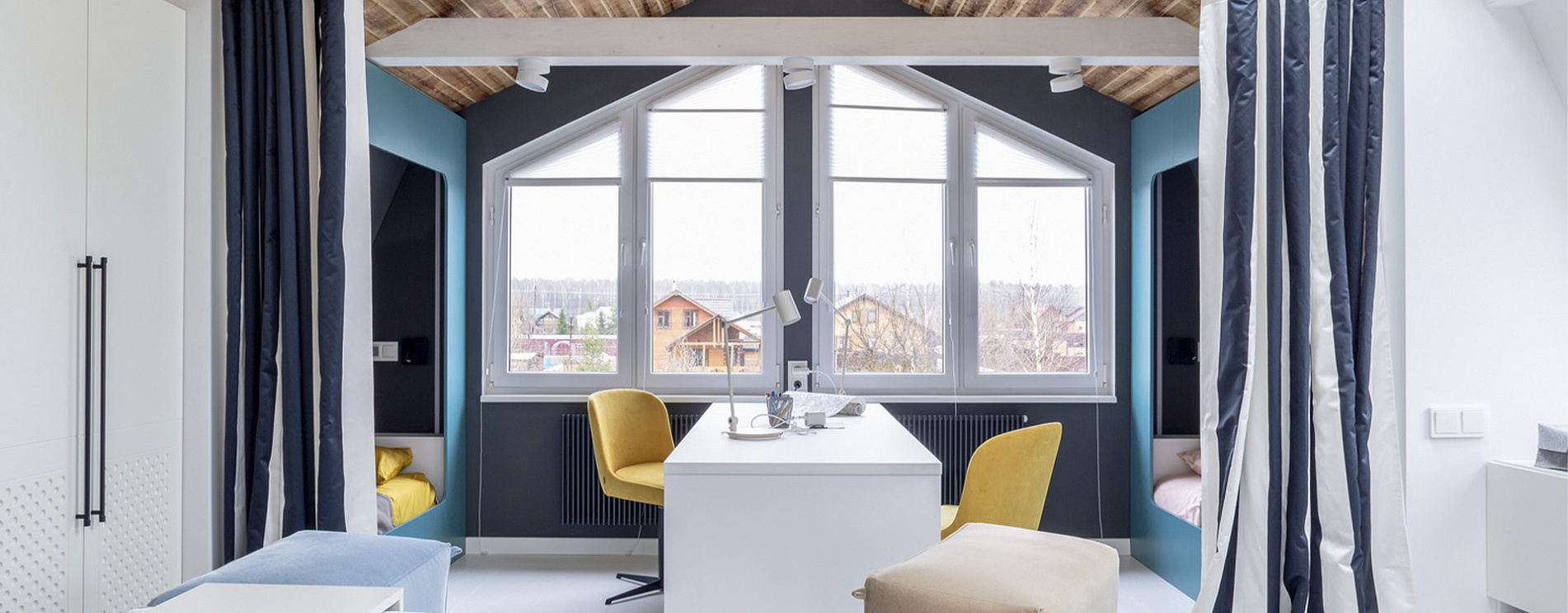 Капсульная мансарда для тинейджеров