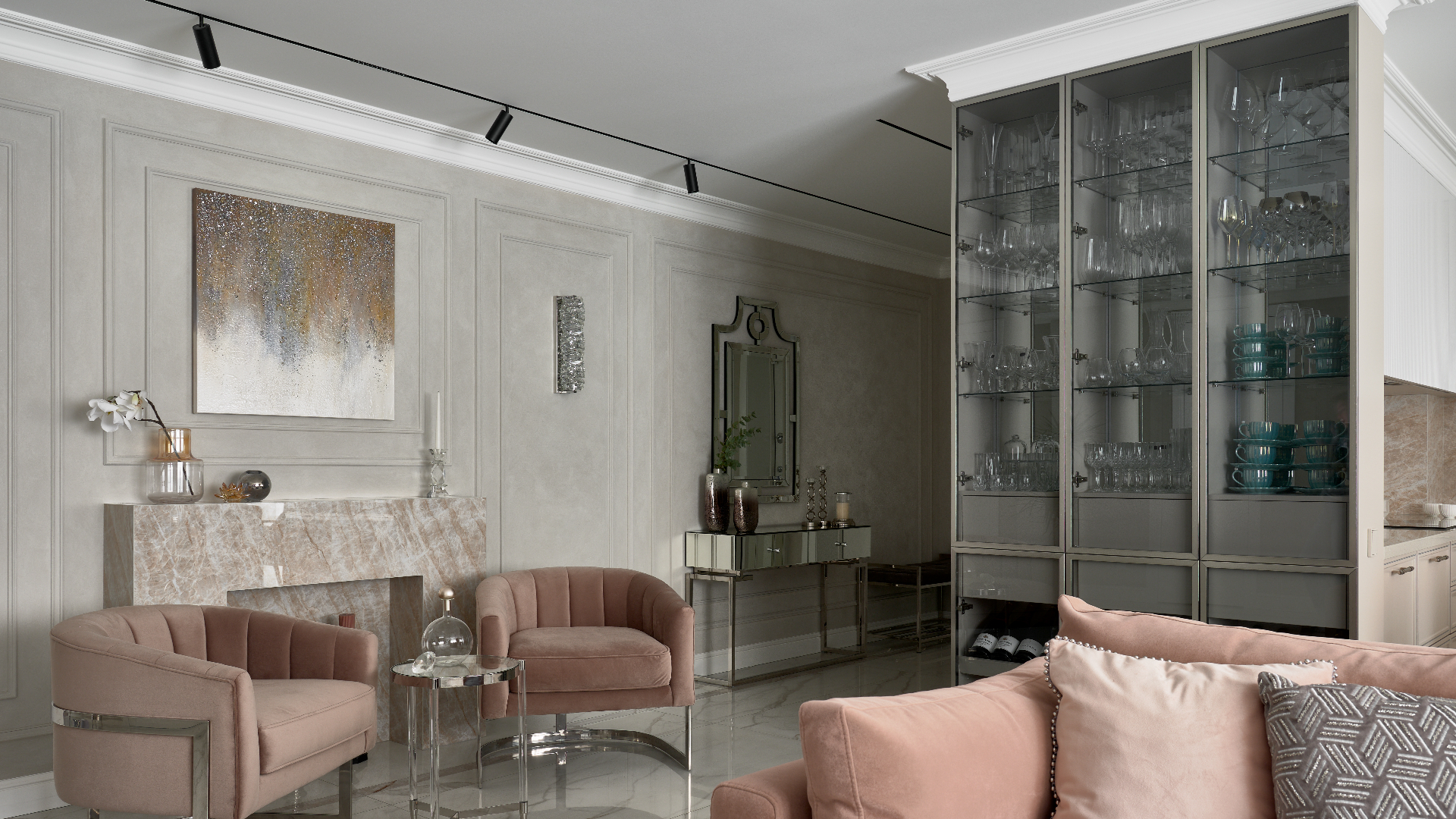 Светлый эклектик для семьи в Красноярске