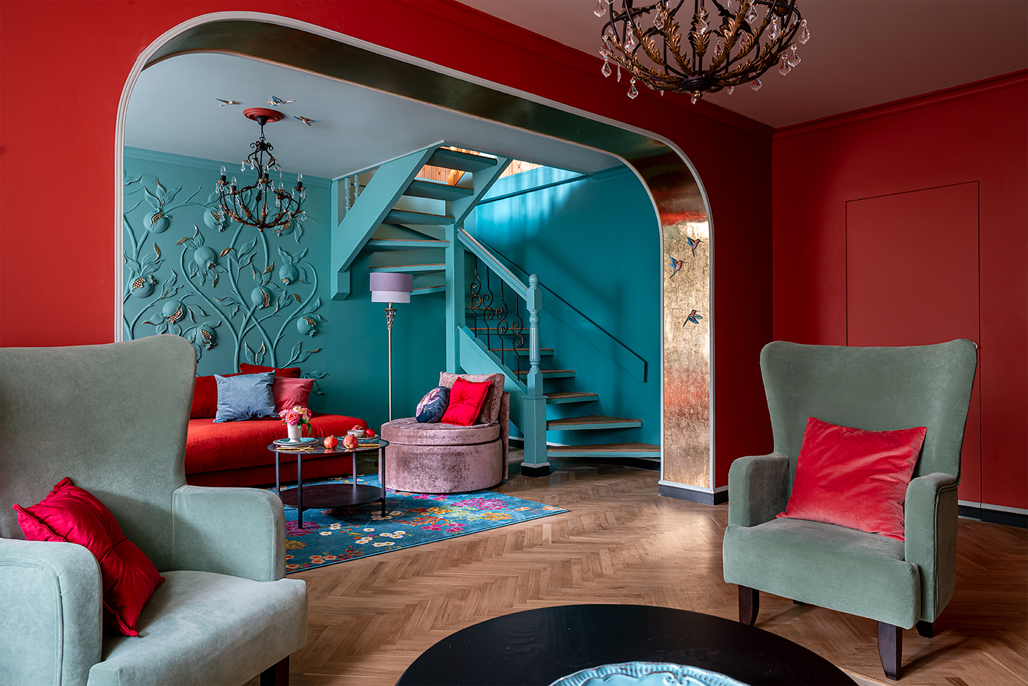 Фазенда Лайф. Гостиная «Традиции» с моделями MAYTONi из серии Lillian