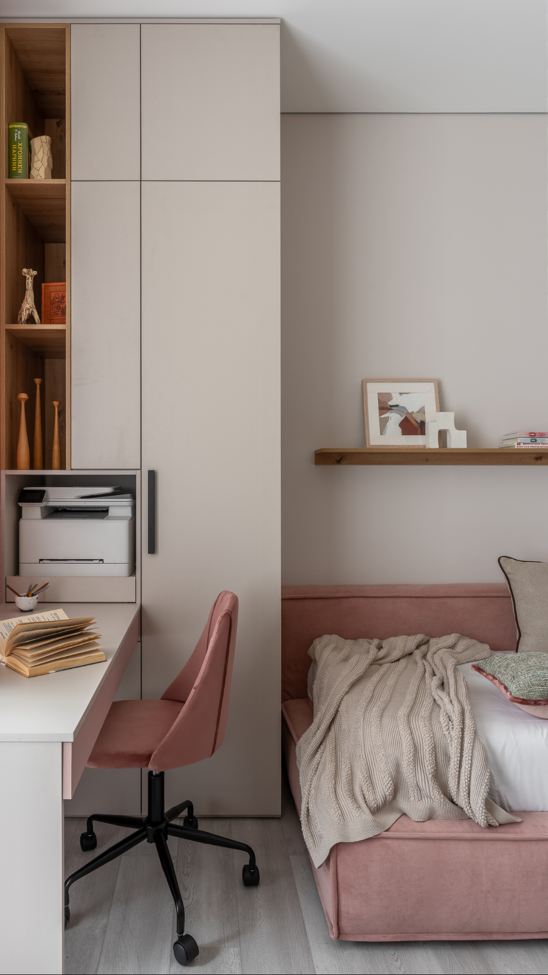 Современный интерьер для семьи в ЖК Alia