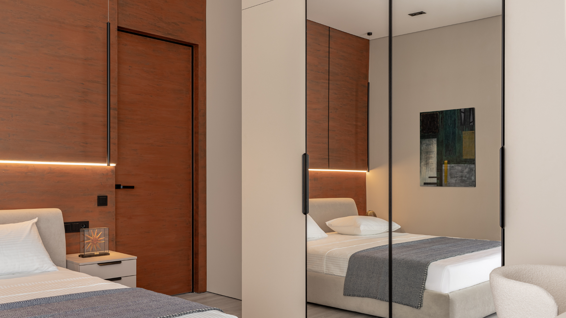 Современный интерьер для семьи в ЖК Alia