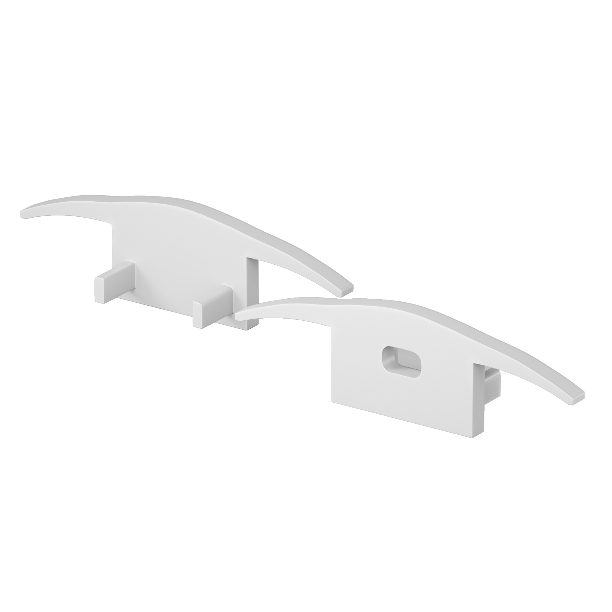 Комплект заглушек (для профиля ALM-3710-S-2M) 2 шт. ALM-3710-S-EC 642085