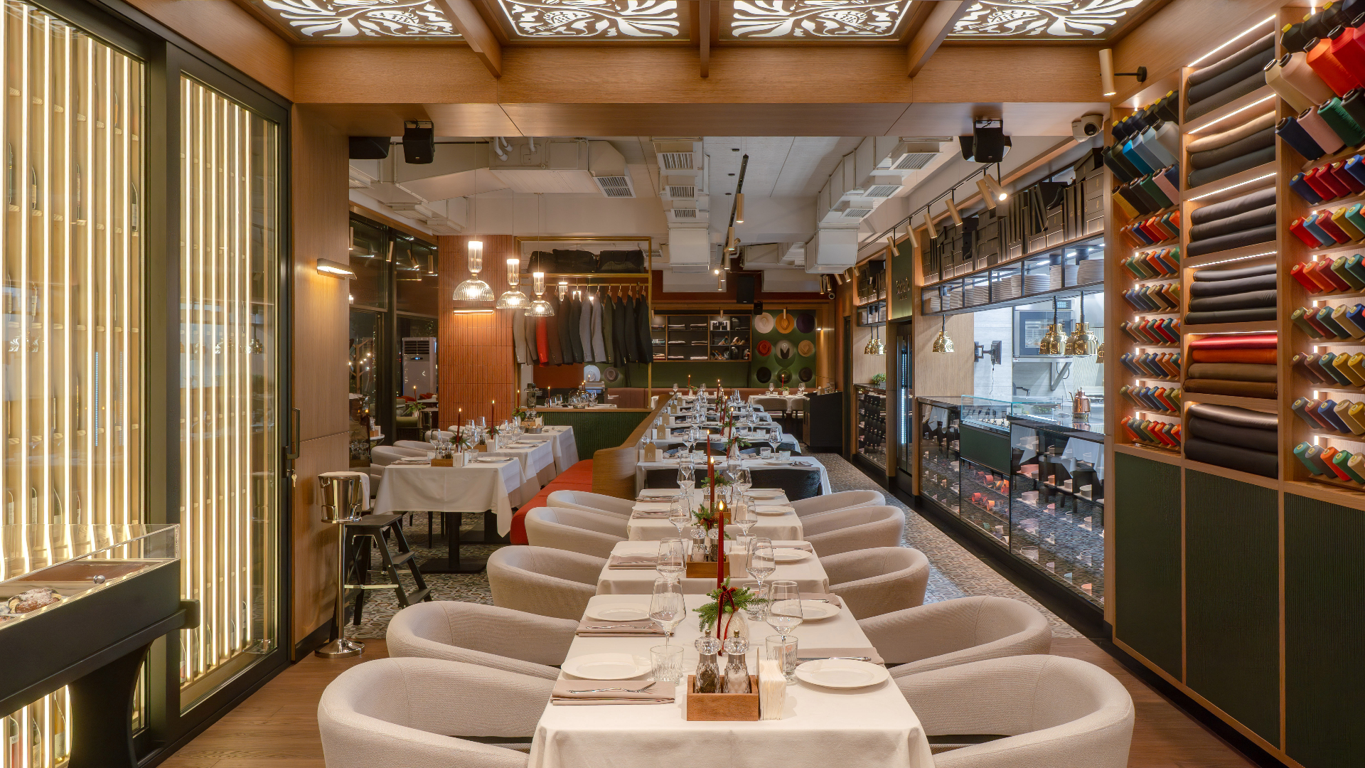 Bold Italic: ресторан итальянской кухни и мужского стиля