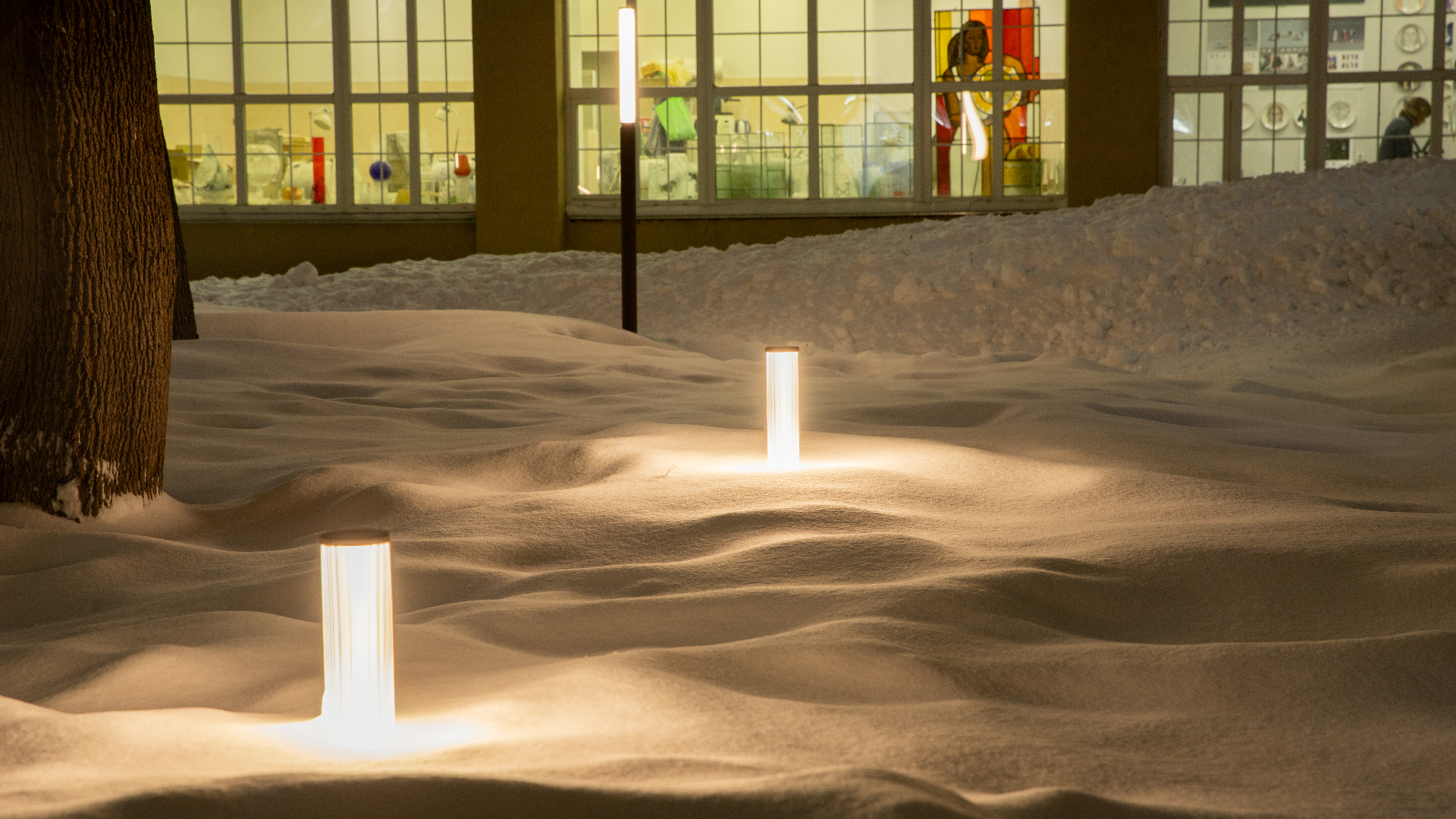 Свет, который рождает зимнюю сказку: Maytoni во дворе университета им. С. Г. Строганова