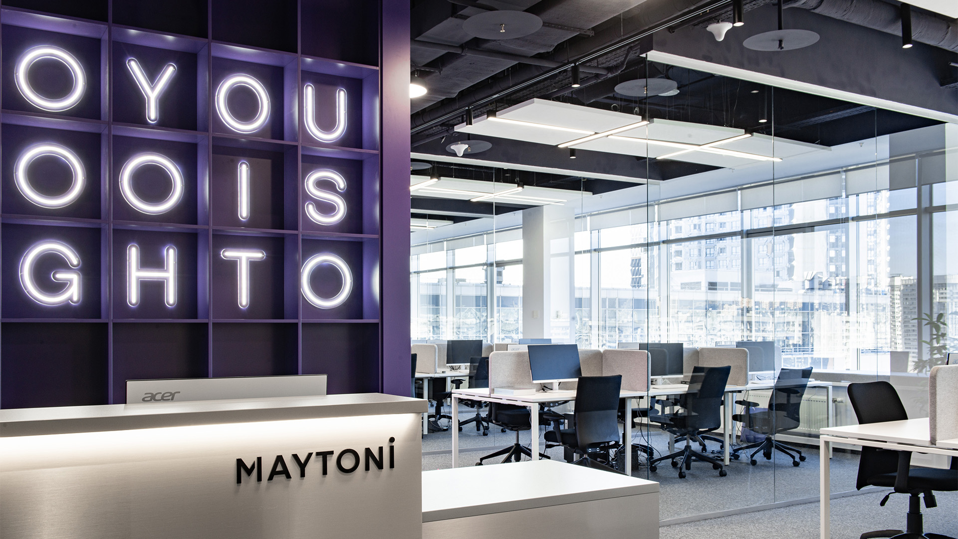 Офис Maytoni: свет, пространство, смысл