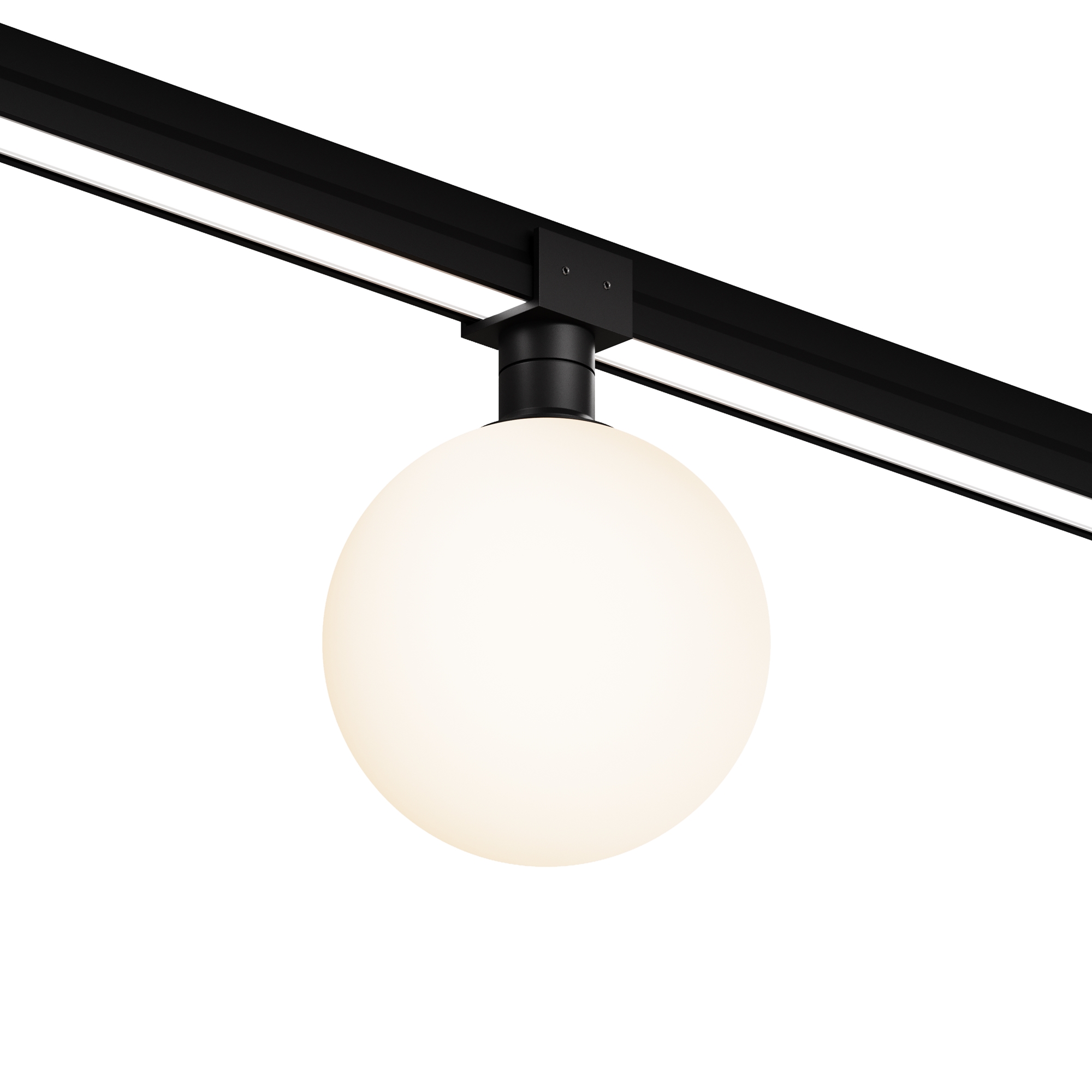 Уличный трековый светильник Луна / Luna Elasity IP 3000К 9Вт 120° черный