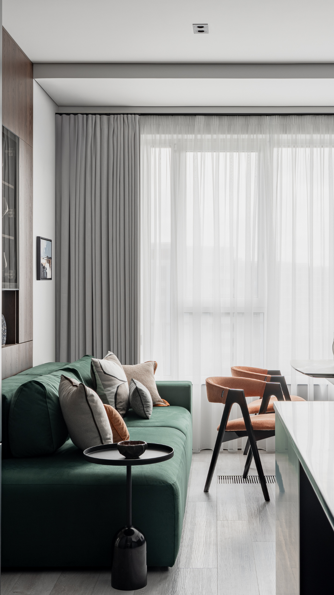 Современный интерьер для семьи в ЖК Alia