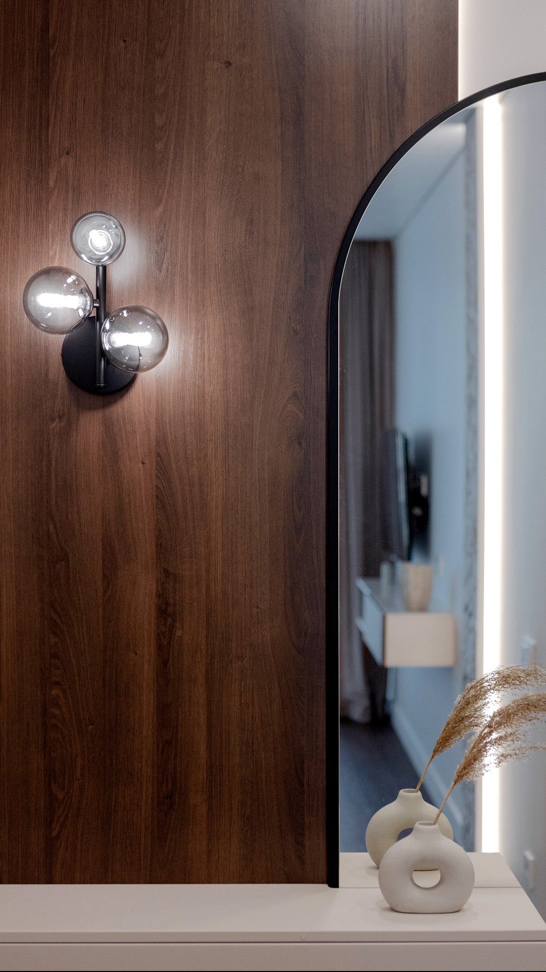 Брауни-эффект в интерьере: проект однокомнатной квартиры