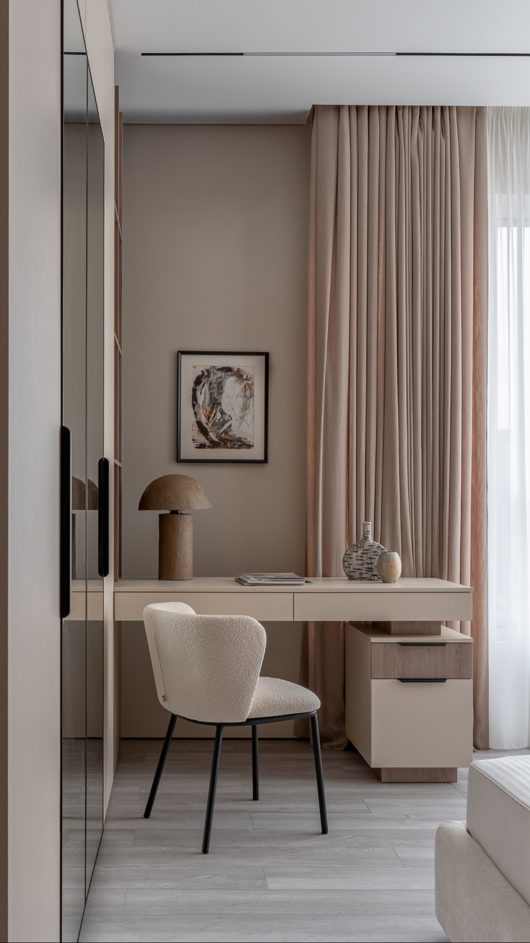 Современный интерьер для семьи в ЖК Alia