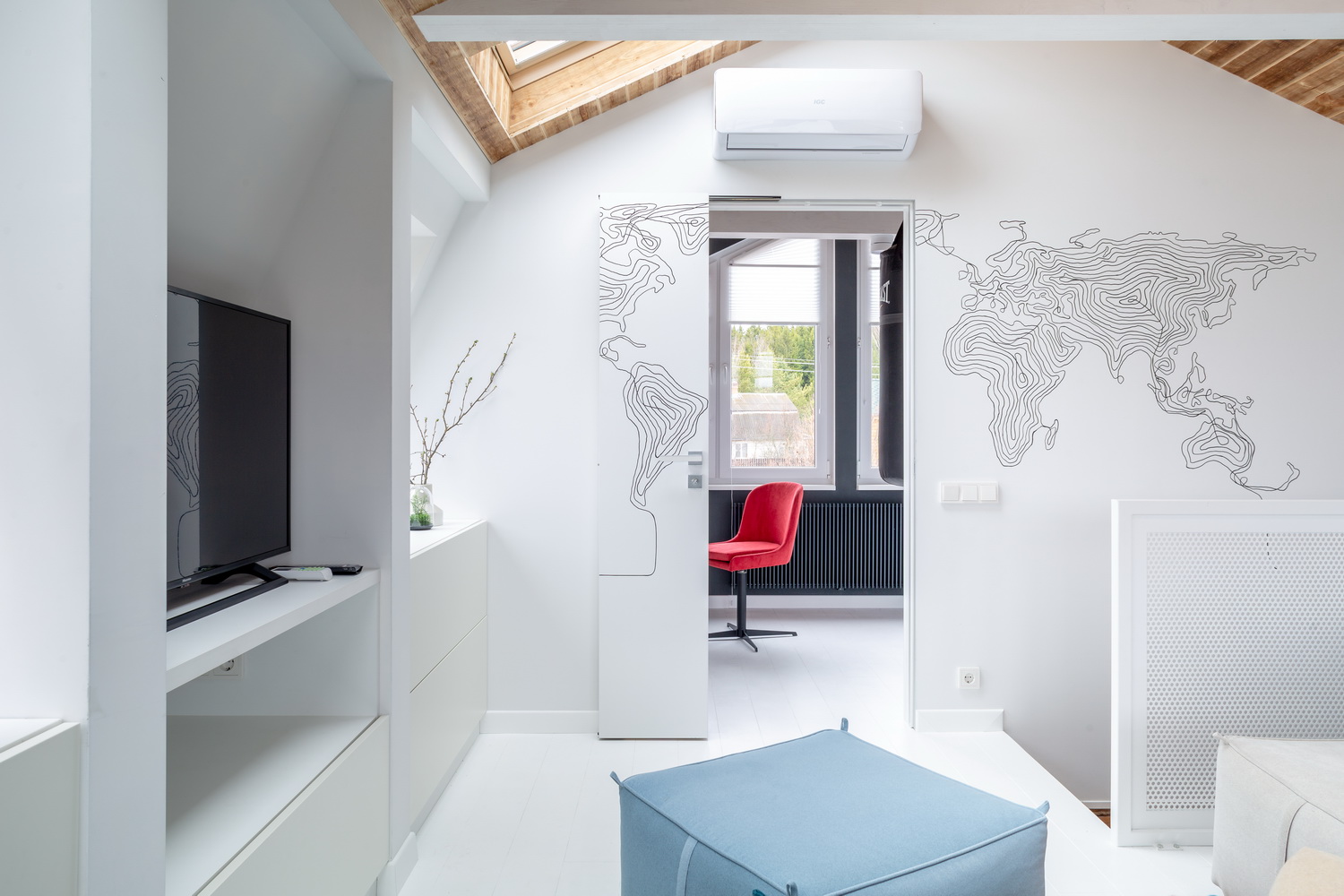 Капсульная мансарда для тинейджеров