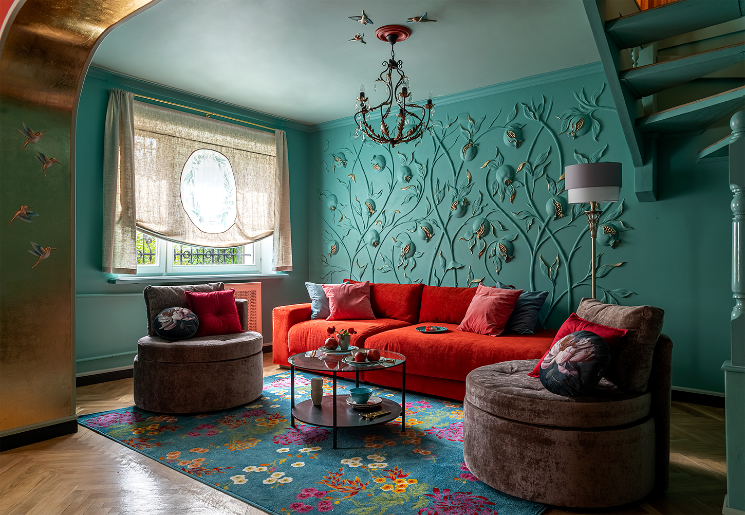 Фазенда Лайф. Гостиная «Традиции» с моделями MAYTONi из серии Lillian