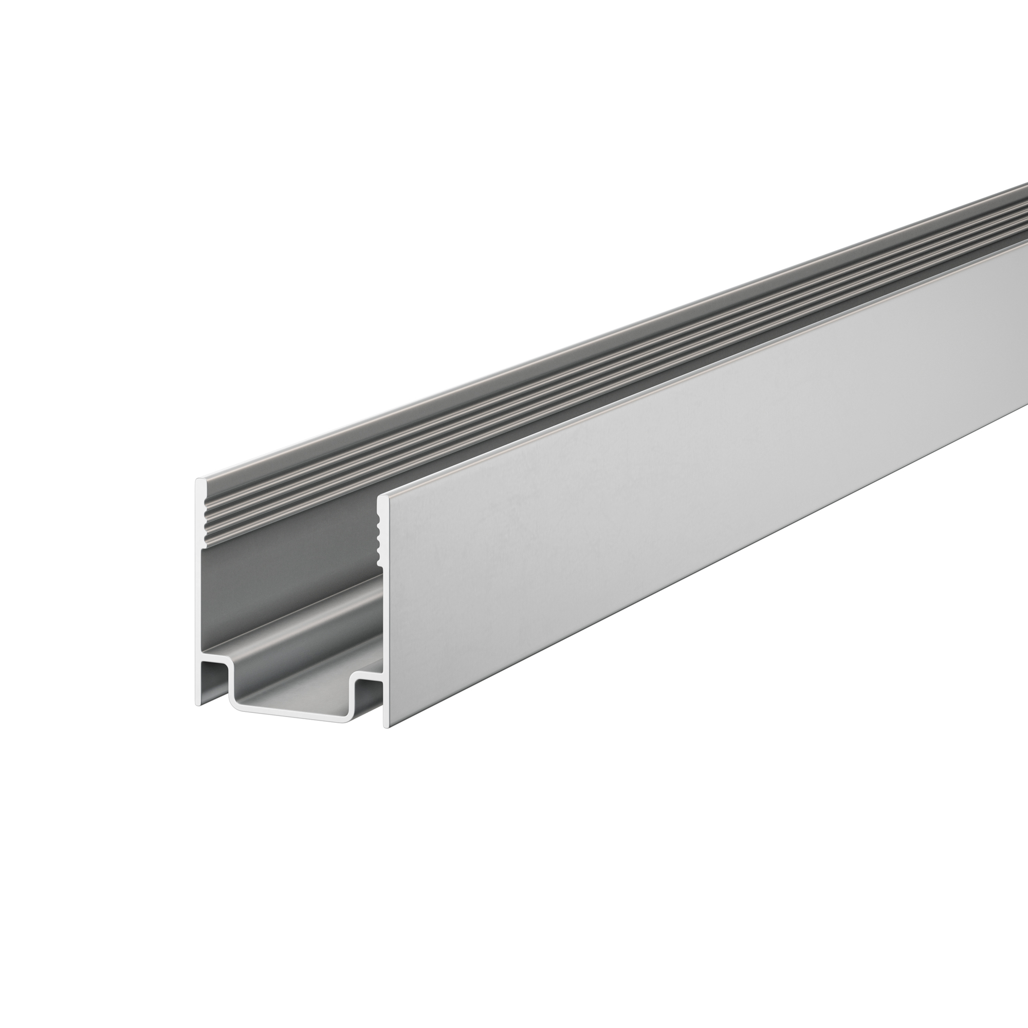 Алюминиевый профиль для гибкого неона 17x8мм 1м