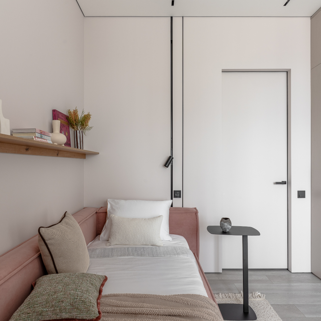 Современный интерьер для семьи в ЖК Alia