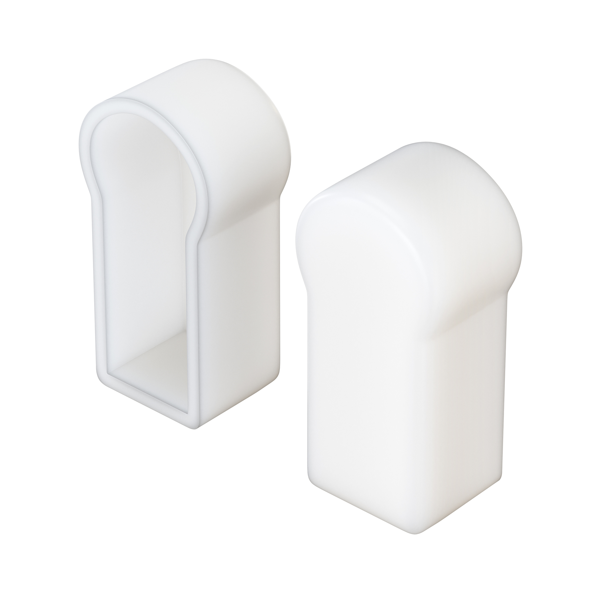 Заглушка для гибкого неона 17х8мм 2 шт.