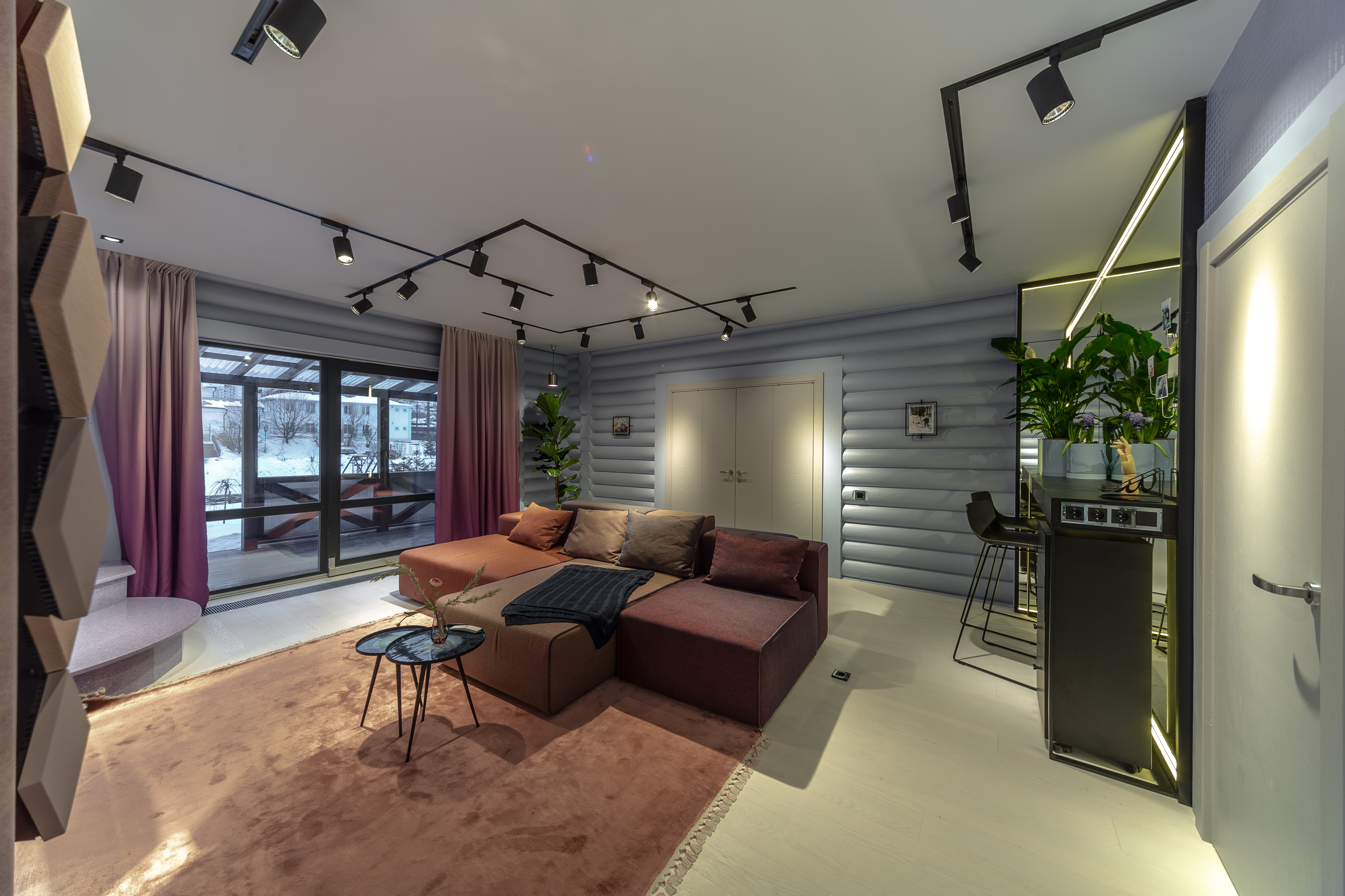 Maytoni Technical в проекте "Морозная гостиная"