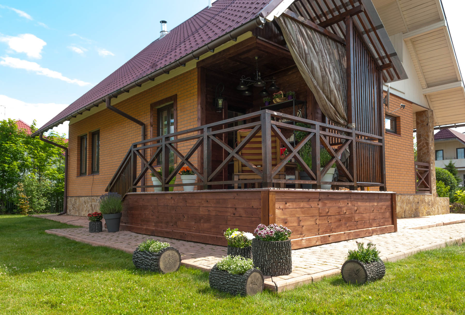 Альпийский дух на веранде