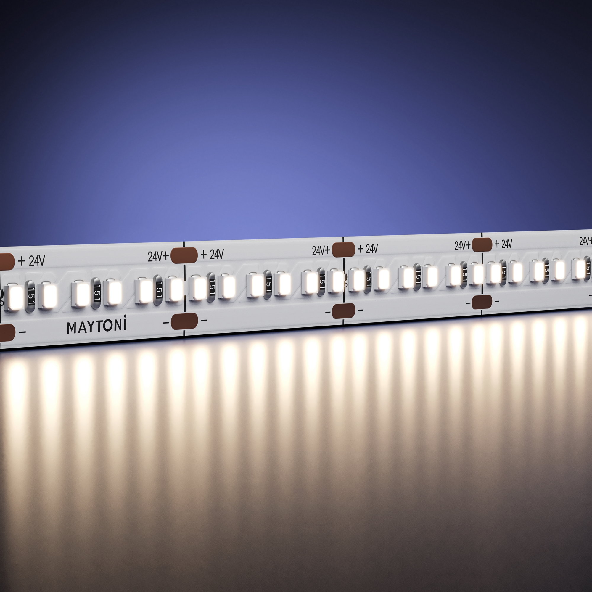 Светодиодная лента Ультра 24ВD2216 8Вт/м 4000К 5м IP 20 201062