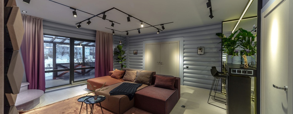 Maytoni Technical в проекте "Морозная гостиная"