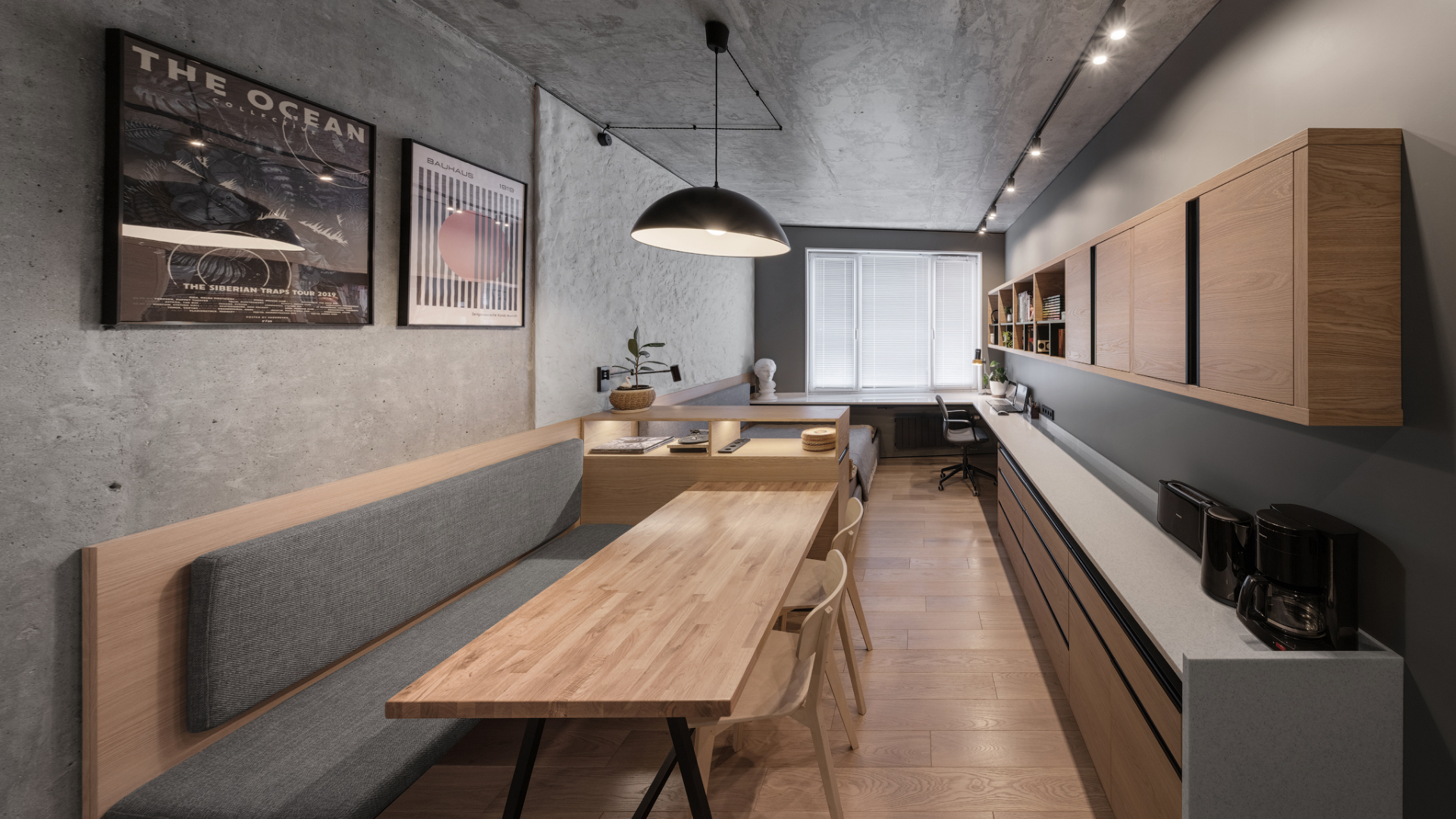 Урбан-студия для архитектора: 29 м² чистого вдохновения