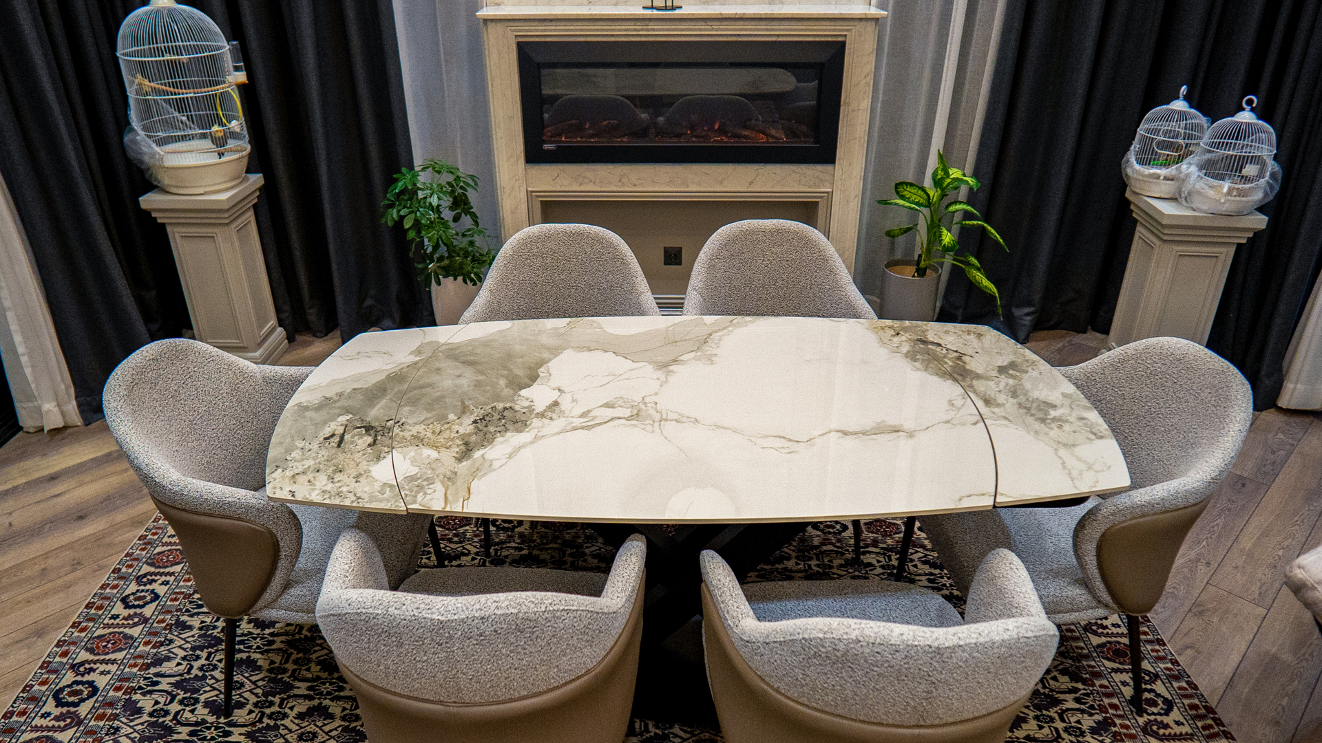 Дом 260 м² — современная эклектика в Туркменистане