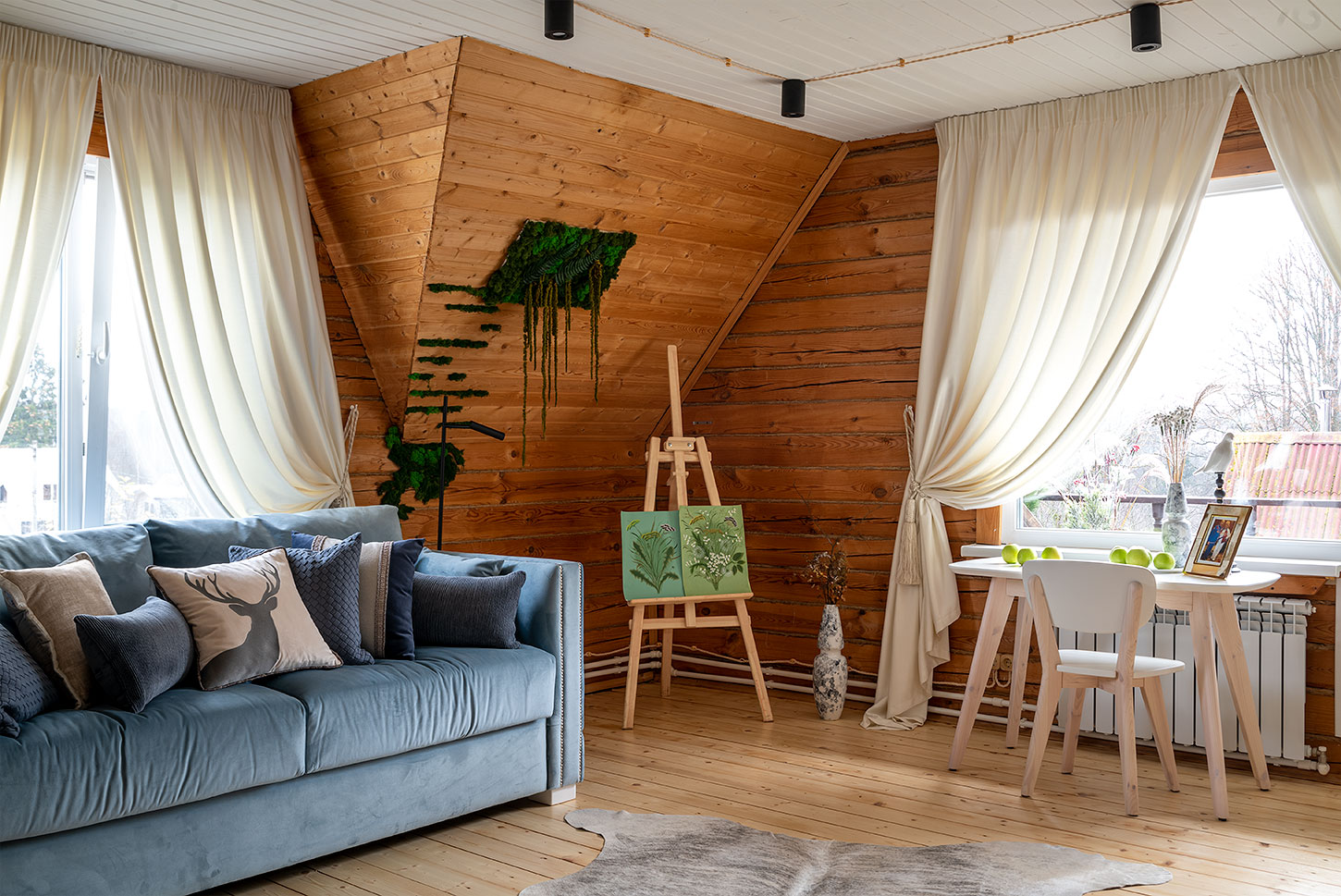 Переделка мансарды старого дома для Екатерины Бобровой