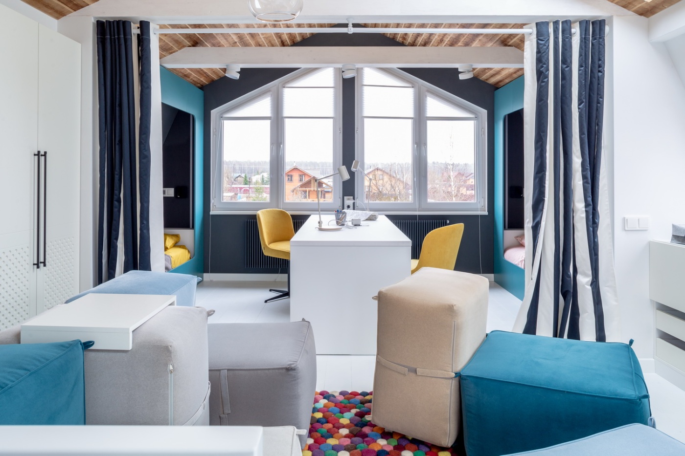 Капсульная мансарда для тинейджеров