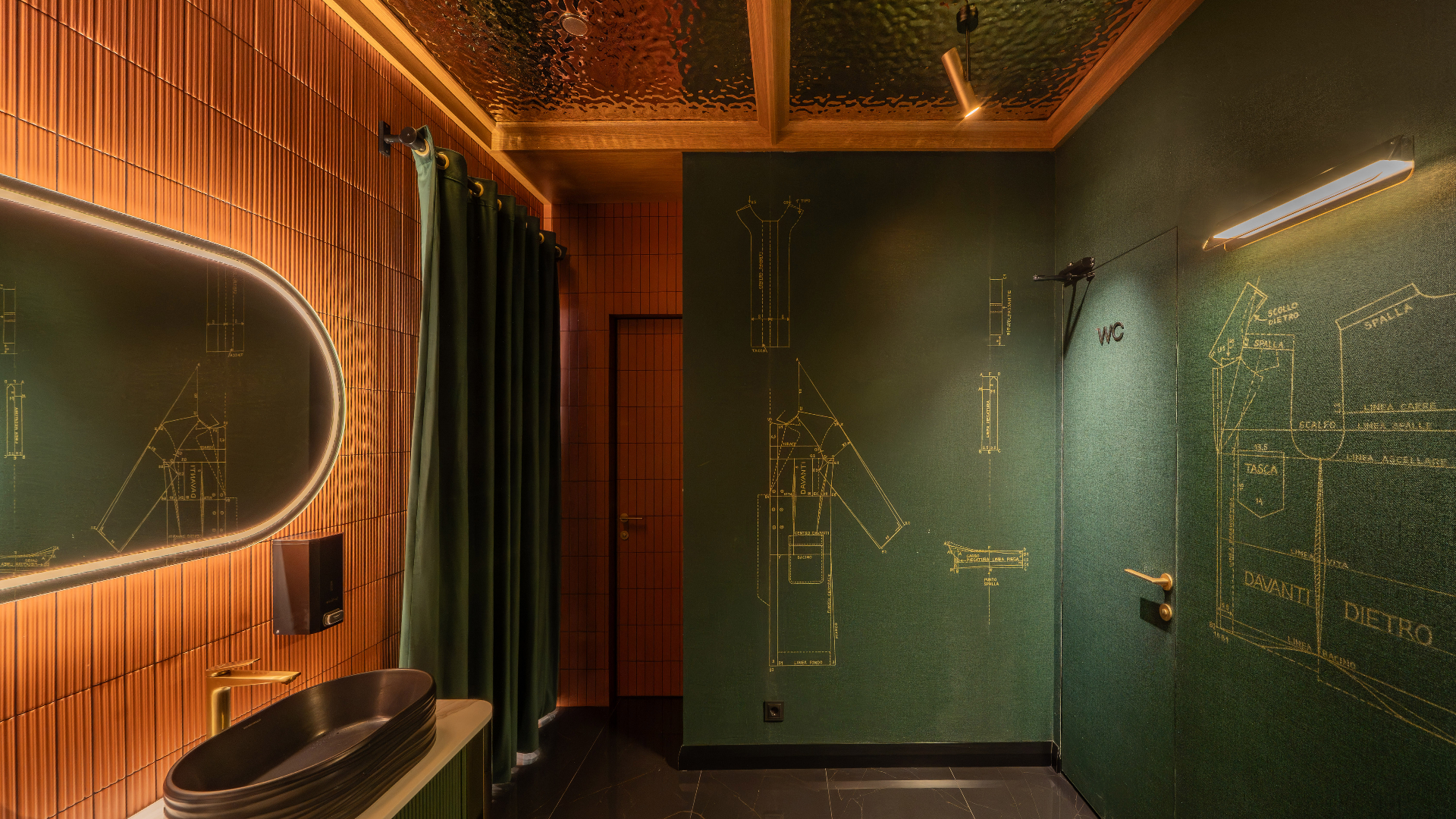 Bold Italic: ресторан итальянской кухни и мужского стиля