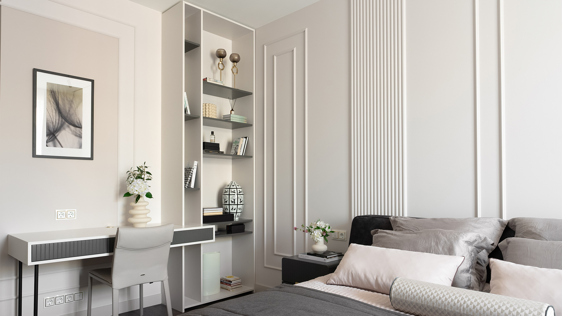 Квартира с яркими акцентами в ЖК «Сосновка»