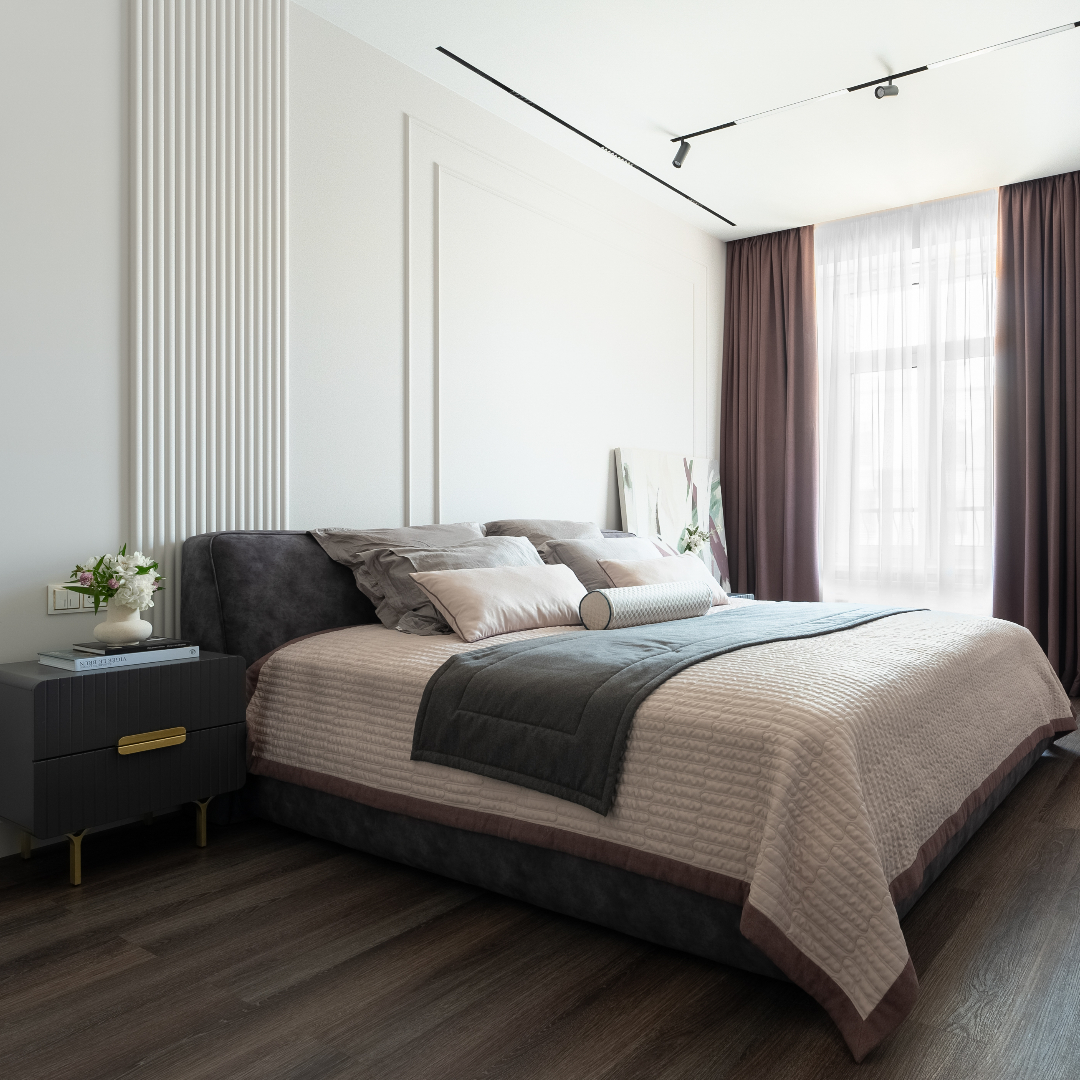 Квартира с яркими акцентами в ЖК «Сосновка»