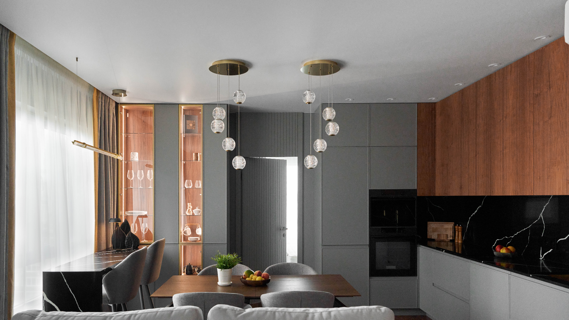 88 м² contemporary в ЖК Руставели