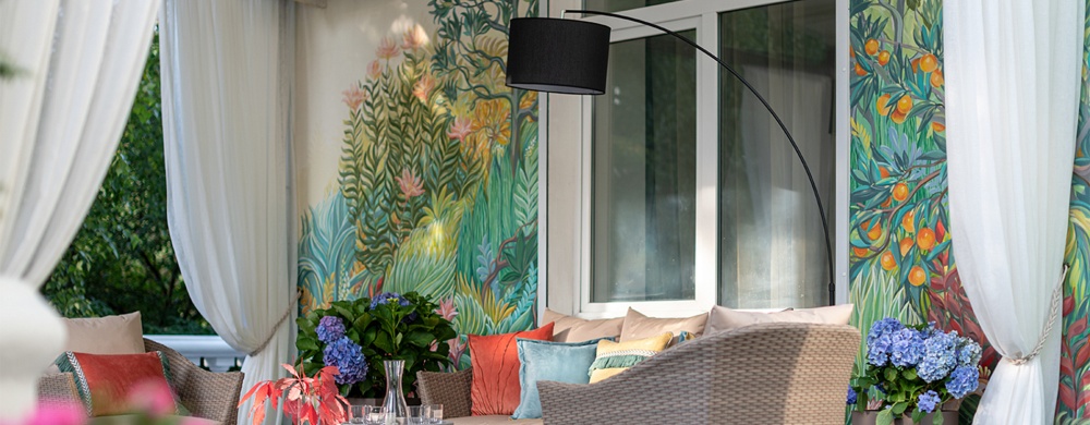 Летняя терраса в ТВ-программе «На дачу! С Наташей Барбье»