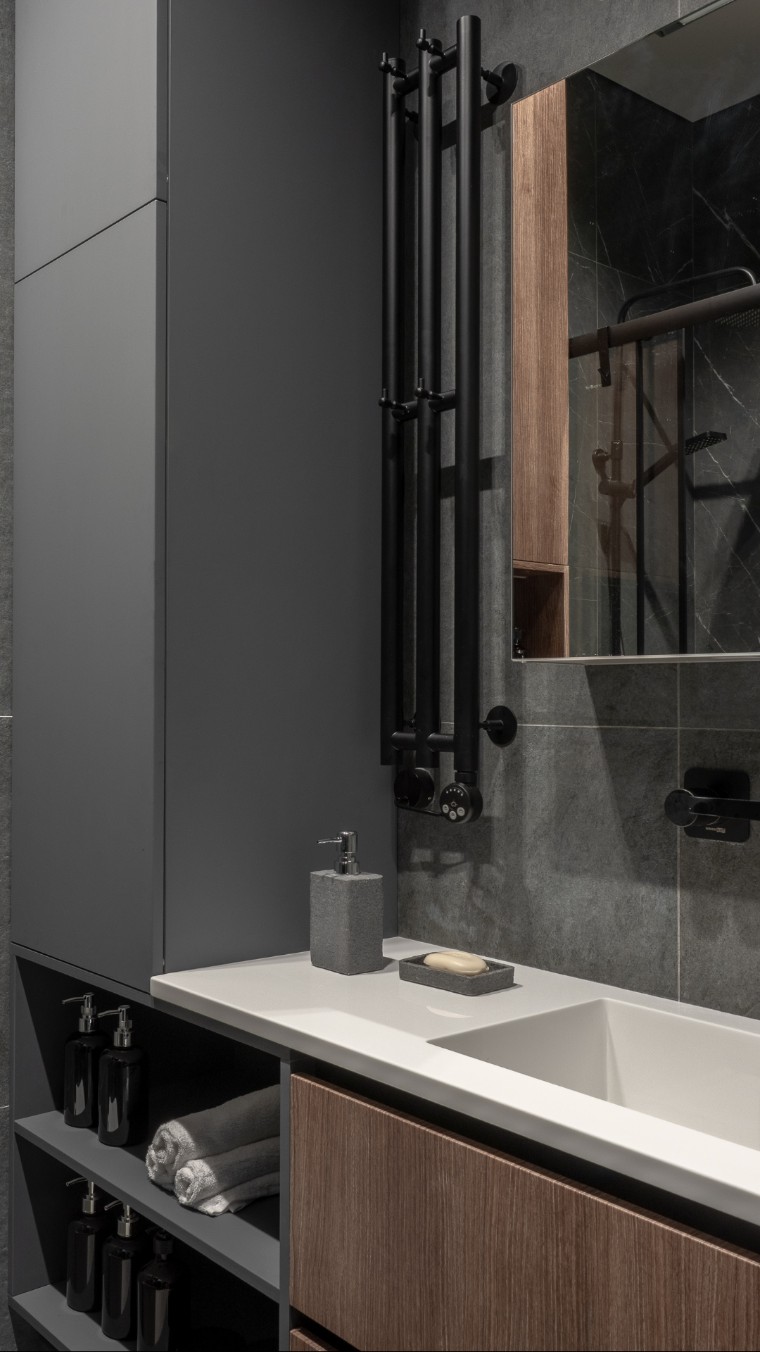 Современный интерьер для семьи в ЖК Alia