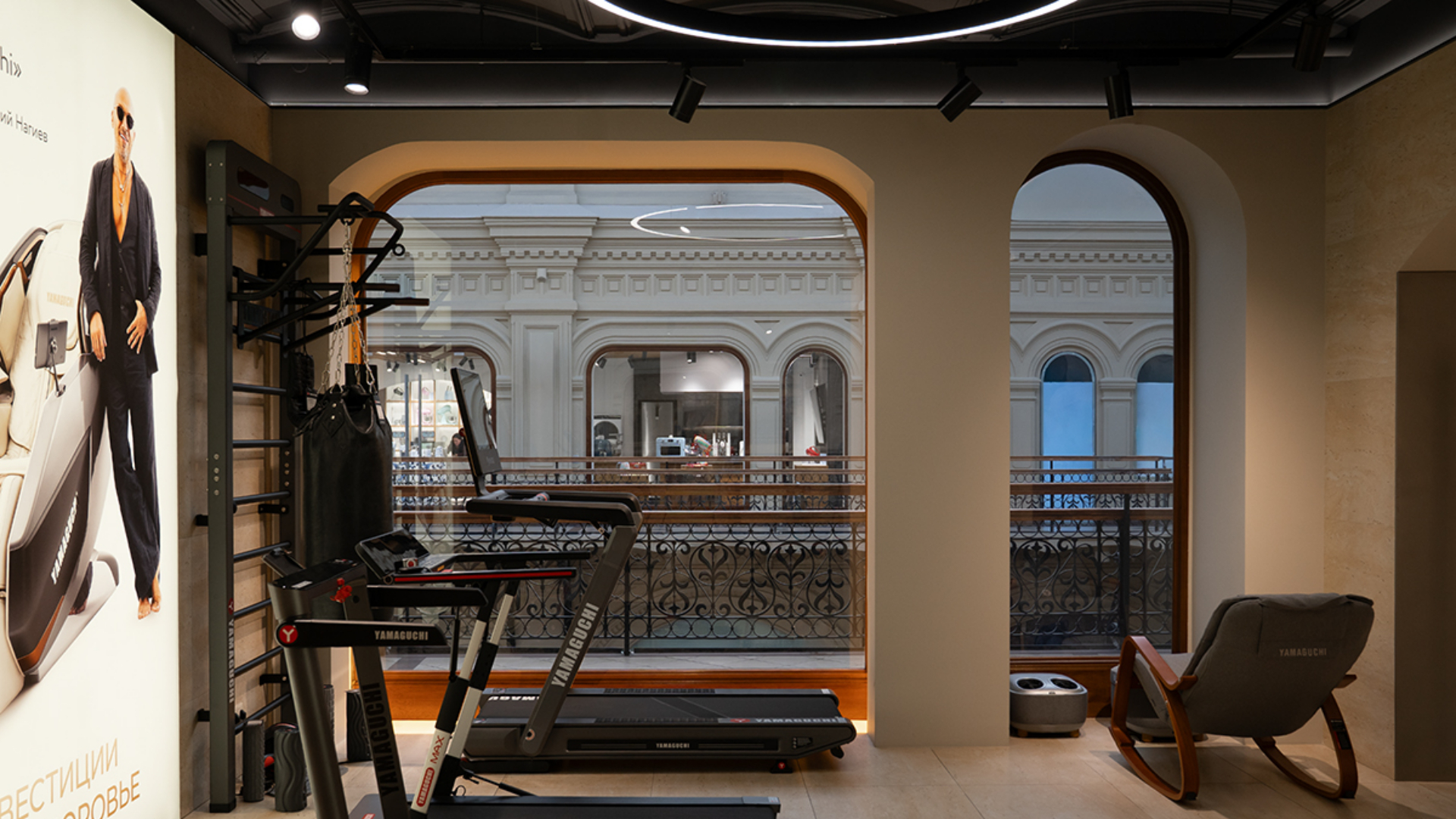 Дизайн-проект бутика Yamaguchi в ТЦ ГУМ