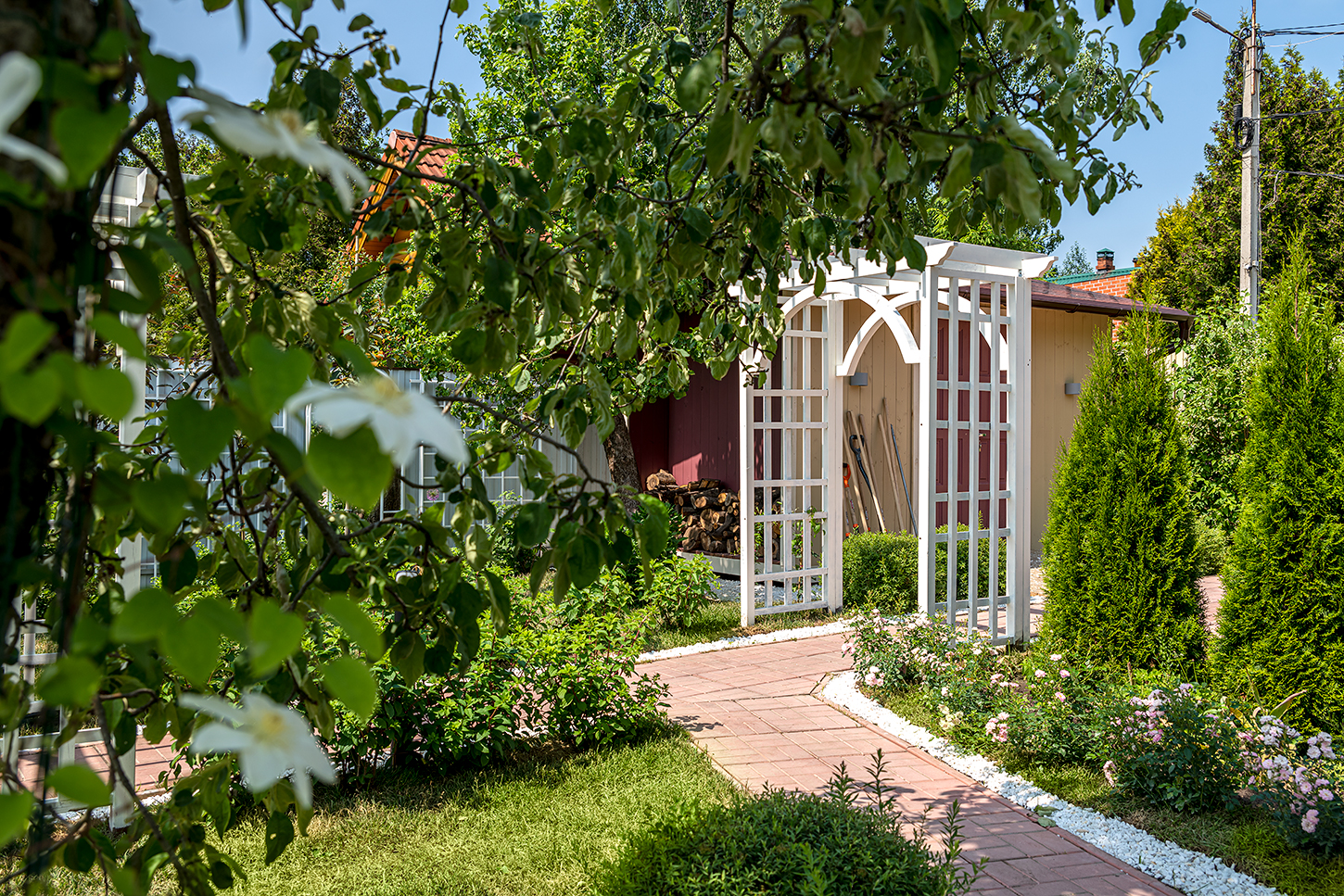 Патио в Средиземноморском стиле