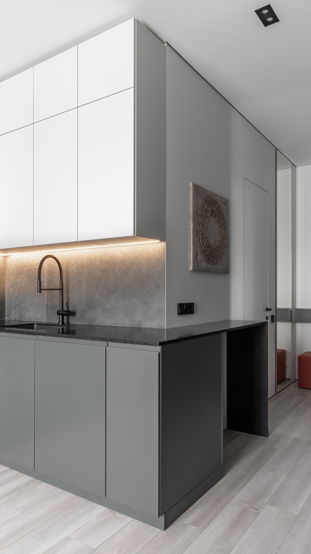 Современный интерьер для семьи в ЖК Alia