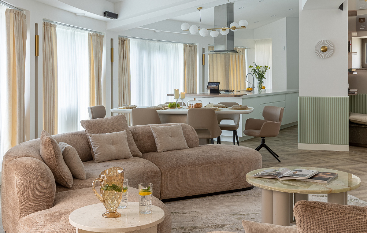 Дом в форме морской раковины: гармония дизайна и природы