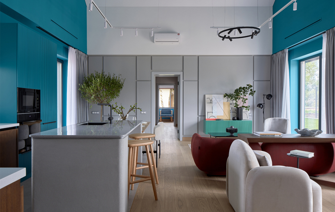 Дом-экспонат: 200 метров современной архитектуры за один год