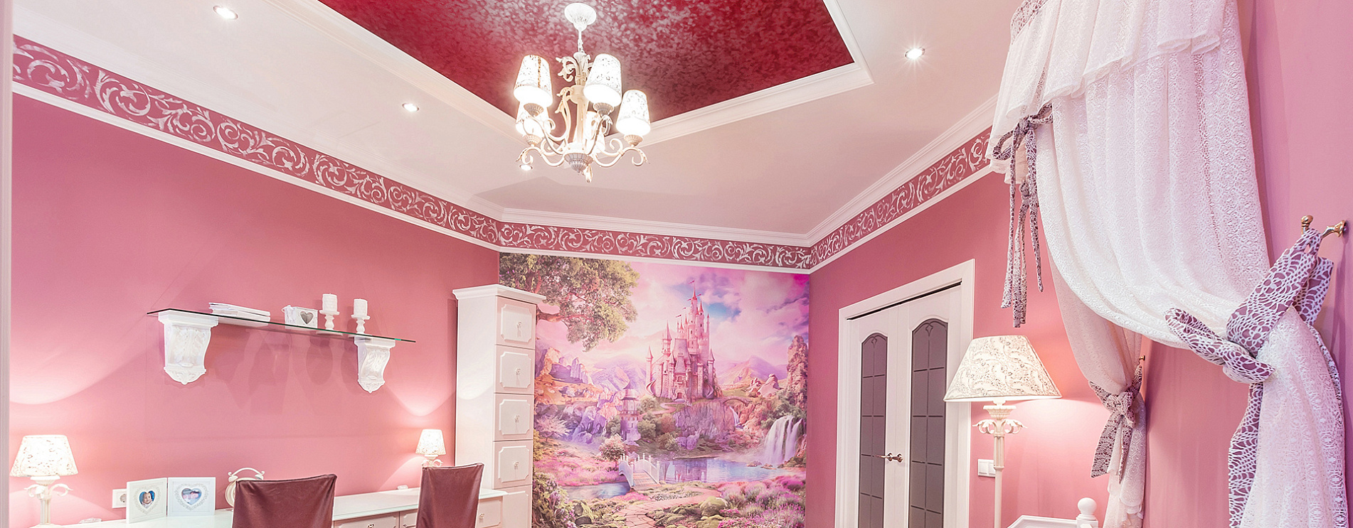 Комната для мамы и дочки