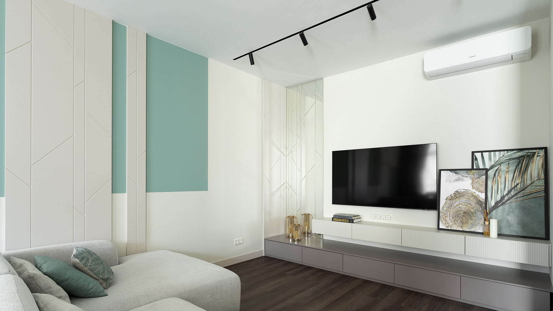 Квартира с яркими акцентами в ЖК «Сосновка»