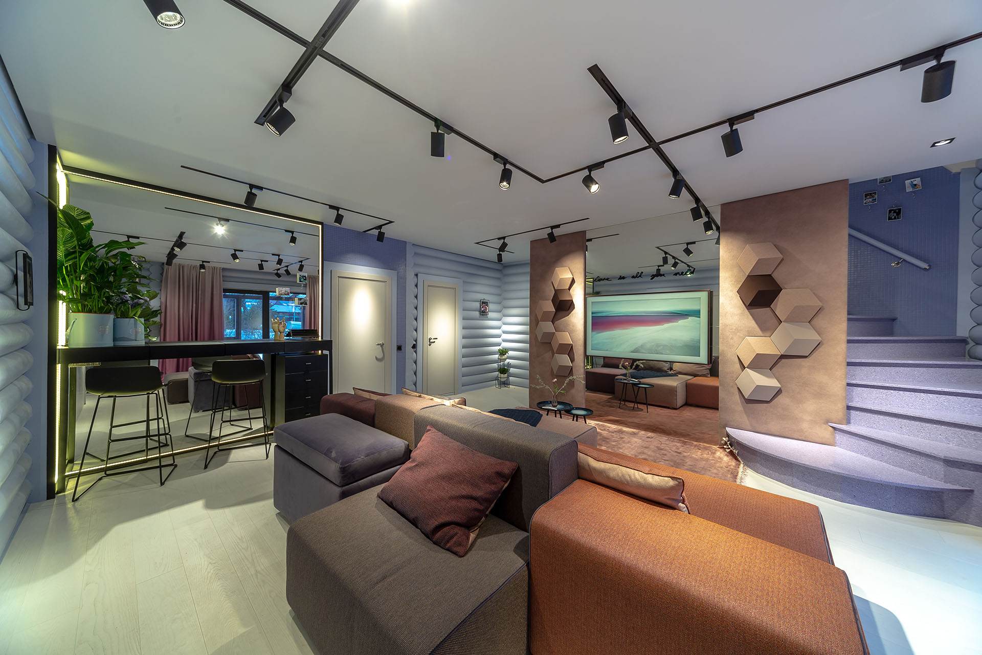 Maytoni Technical в проекте "Морозная гостиная"