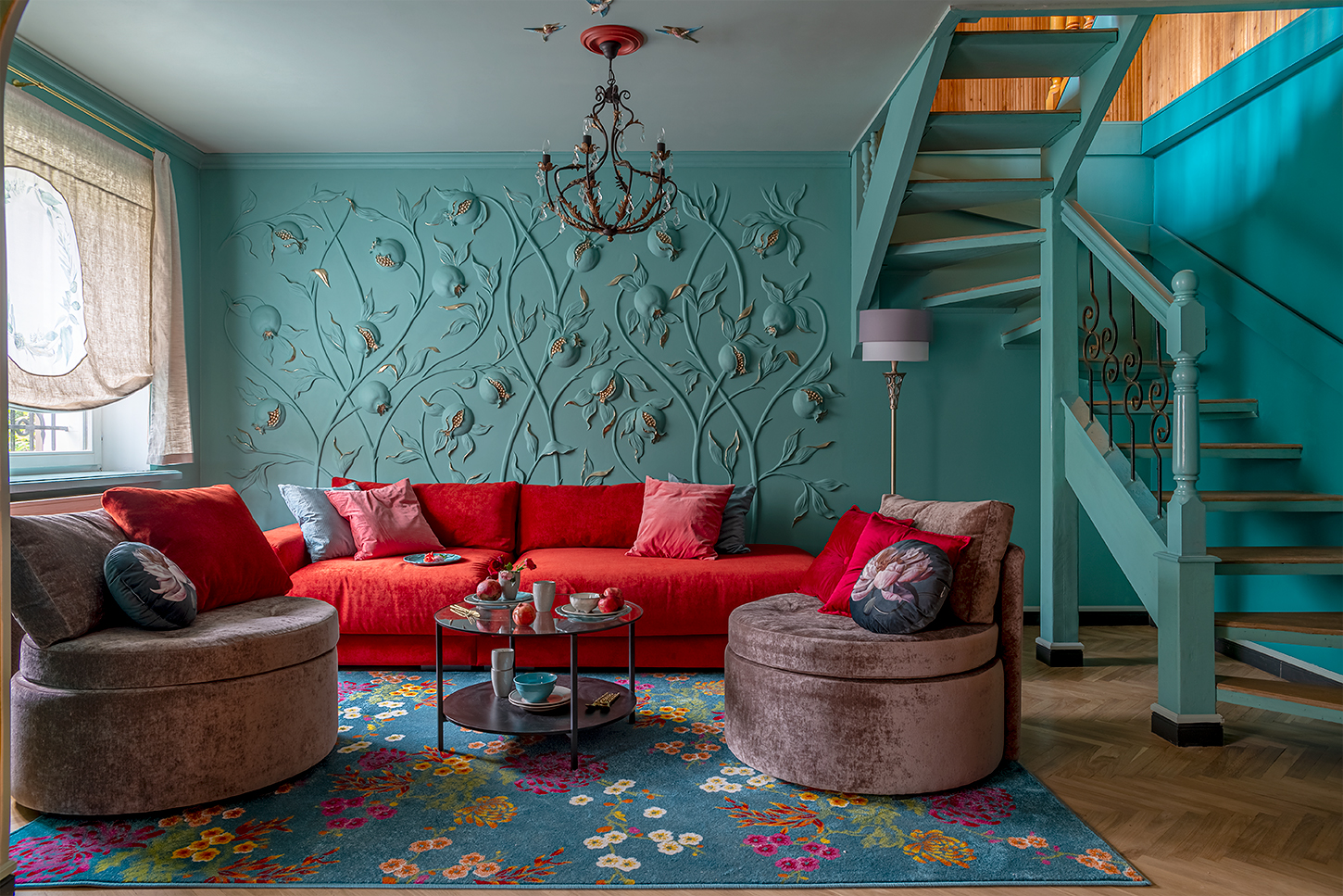 Фазенда Лайф. Гостиная «Традиции» с моделями MAYTONi из серии Lillian