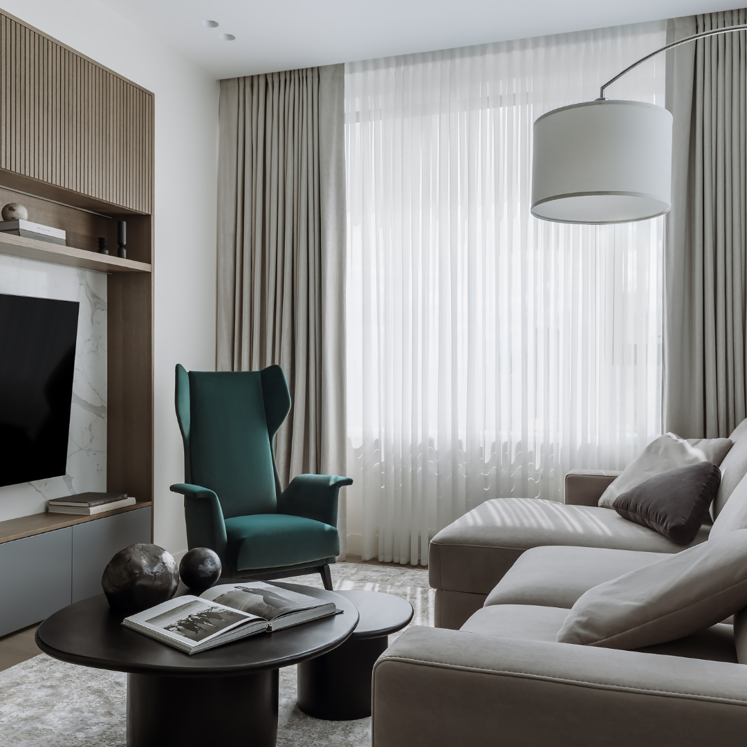 Дух умиротворяющего леса в небоскребе